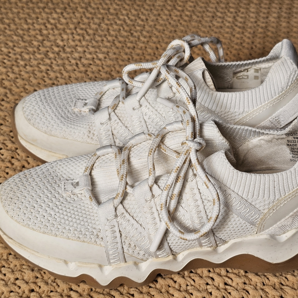 Madewell Cream Knit Sneakers Size Womens 6M Men 4.5M